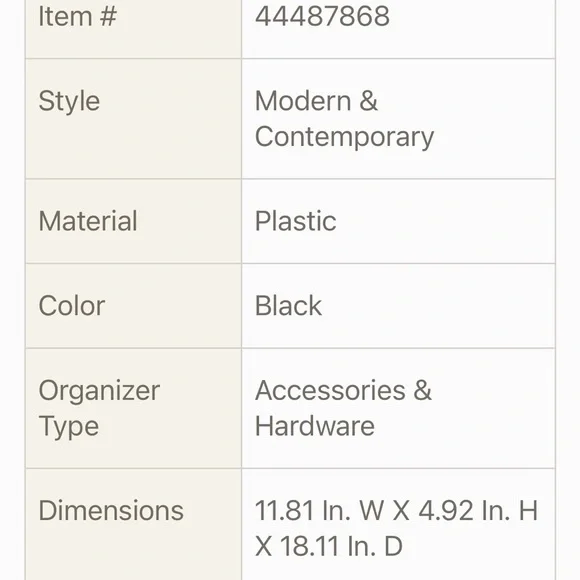 Black Cosmetic/Camera/Equipment Bag - Picture 10 of 10